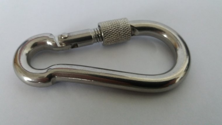 RVS Karabijnhaak